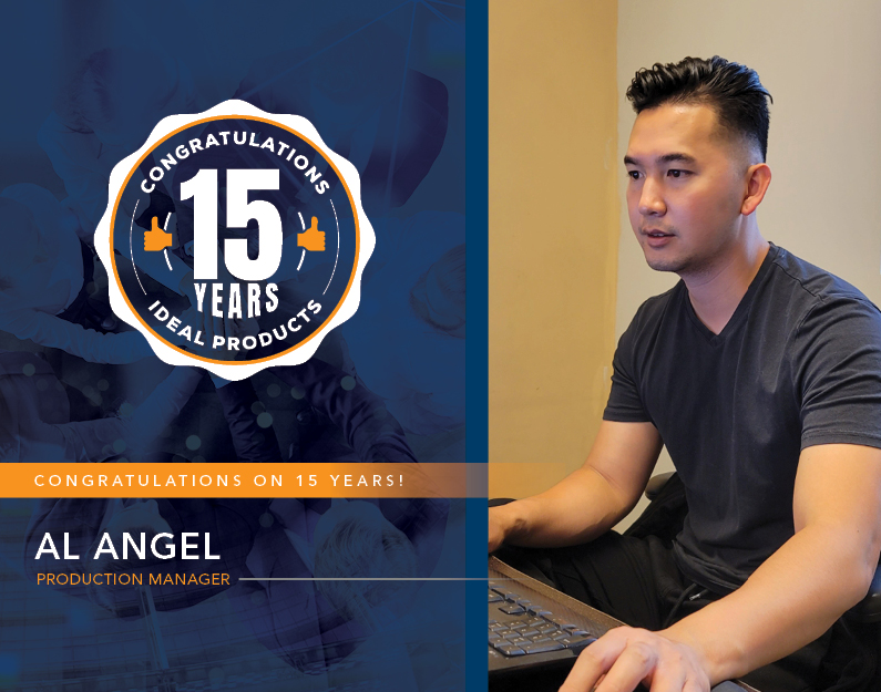 Congratulations to Al Angel for 15 Years!