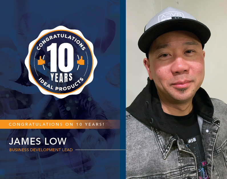 James – Celebrating 10 Years of Caring