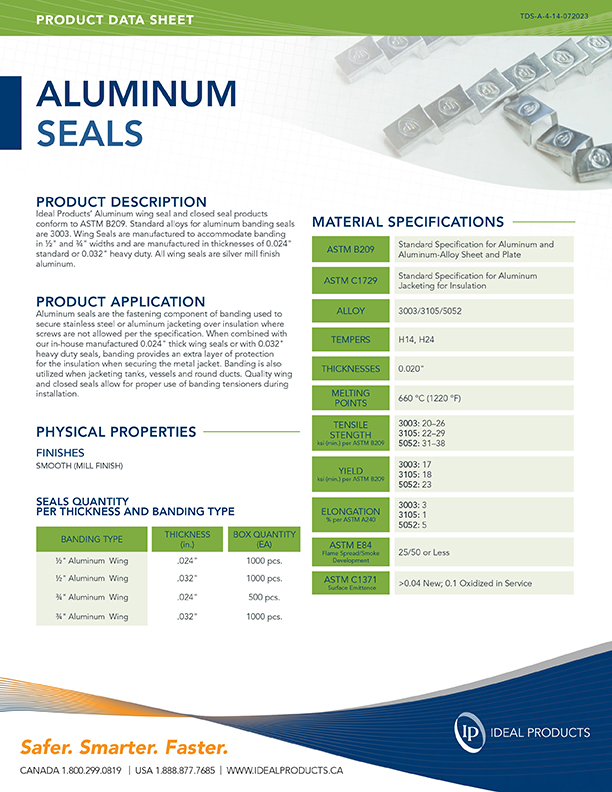 Aluminum Seals